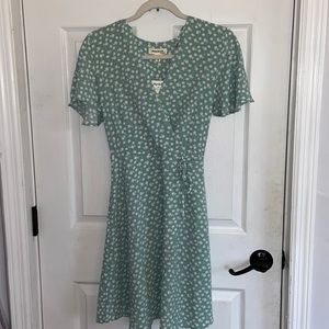 Monteau Green Dress